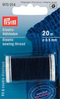 Bobina ață elastică de cusut, 0.5mm, bleumarin