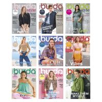 Revista Burda Style colectie 9 luni de stil 2024, Ianuarie - Septembrie 2024